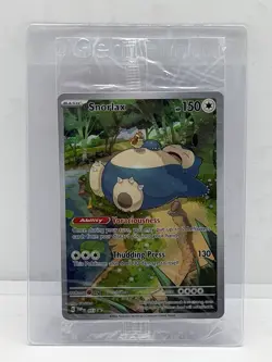 Pokemon TCG Snorlax SVP051 Scarlet & Violet 151 ETB Full Art Promo SEALED - Image 1