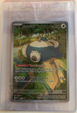 Snorlax SVP 051 NM Sealed ETB Promo - Pokemon 151 MEW - Image 1