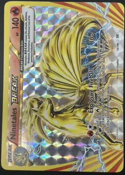 Ninetales Break 16/108 Pokemon XY Evolutions Rare Holo LP - Image 1