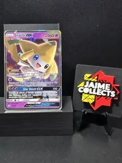 Pokemon Jirachi GX 79/236 Ultra Rare Sun Moon Unified Minds Holo Near Mint - Image 1