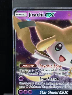 Pokemon Jirachi GX 79/236 Ultra Rare Sun Moon Unified Minds Holo Near Mint - Image 5