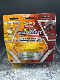 Pokemon tcg Sun & Moon Trainer Kit (Alolan Raichu & Lycanroc) NIB two player set 820650802102 - Image 2