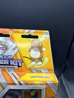 Pokemon tcg Sun & Moon Trainer Kit (Alolan Raichu & Lycanroc) NIB two player set 820650802102 - Image 4