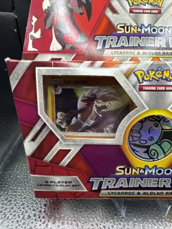 Pokemon tcg Sun & Moon Trainer Kit (Alolan Raichu & Lycanroc) NIB two player set 820650802102 - Image 5