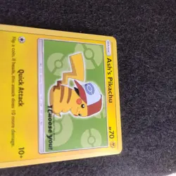Ash’s Pikachu SM112 - I Choose You Movie Promo Pokemon TCG LP-MP - Image 3