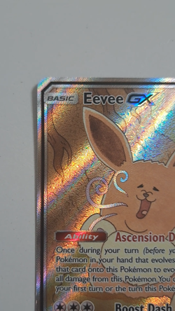 Pokemon Eevee GX Holo HP160 Ascension DNA SM233/Promo Full Art Ultra Rare - Image 2