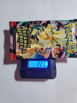 Pokemon TCG Ascended Heroes 22.7g Sealed Single Booster Pack - Image 1