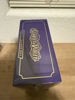 Pokemon Scarlet & Violet Base ETB Elite Trainer Box Purple Moraidon Brand New! - Image 5
