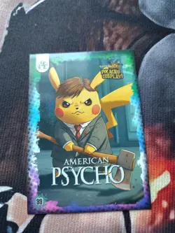 American Psycho (Pikachu) #99 - Galaxy Holo - Electric Pikachu Cosplay - Pokemon - Image 1