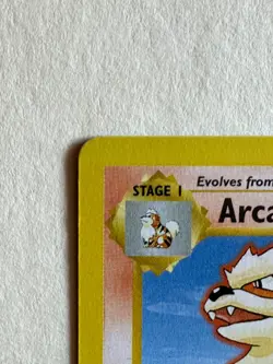 Arcanine 23/102 Shadowless - Vintage 1999 WoTC Pokemon Base Set LP - Image 2