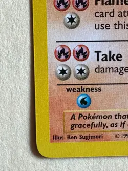 Arcanine 23/102 Shadowless - Vintage 1999 WoTC Pokemon Base Set LP - Image 5