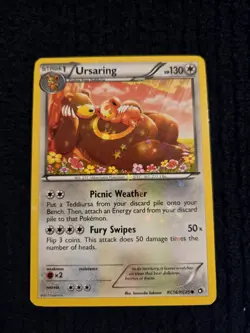Pokemon Ursaring RC16/RC25 Legendary Treasures Radiant Collection Holo Common - Image 1