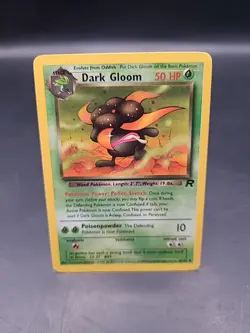 Pokemon TCG Dark Gloom Team Rocket 36/82 Regular LP. - Image 1