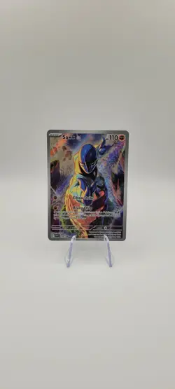 Pokemon TCG: Sawk 130/086 Illustration Rare - White Flare - NM - Image 2