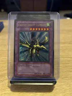Yu-Gi-Oh!TCG Gaia the Dragon LOB-125 Unlimited Secret Rare - Image 1