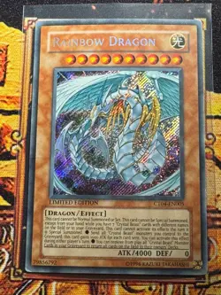 LP | Secret Rare Rainbow Dragon CT04-EN005 2007 Limited Edition - Image 1