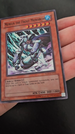 Mobius the Frost Monarch SOD-EN022 Super Rare Yugioh - LP - Image 2