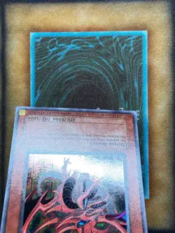 Yugioh Slifer the Sky Dragon YMA-EN001 Parallel Secret Rare LP - Image 5