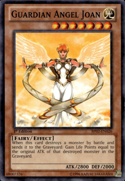 Guardian Angel Joan - Mosaic Rare 1st Edition BP02-EN026 - LP - YuGiOh - Image 1