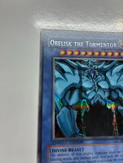USA Seller Yugioh Obelisk The Tormentor JMP-EN004 Prismatic Secret Rare VLP - Image 3