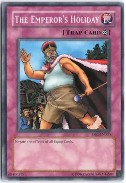 Yugioh - The Emperor's Holiday DB2-EN020 Unlimited - Dark Beginning 2 - Image 1