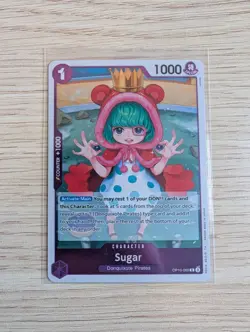 Sugar OP10-065 & OP14-063 English R Royal Blood Azure Seven One Piece LOT - Image 1