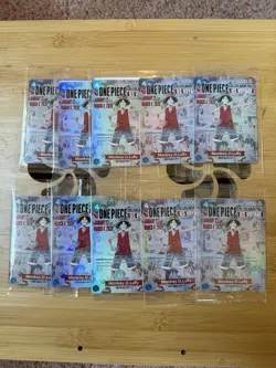 One Piece Monkey.D.Luffy P-055 US Voyage Promo Basketball New Sealed - Image 1