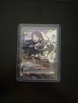 Signed UNION ARENA SAO Yuuki Parallel UEX06BT/SAO-2-069 SR** English NM - Image 3