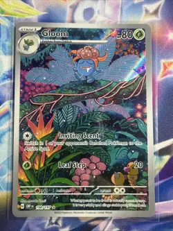 Gloom 198/197 - Obsidian Flames Holo - Pokemon TCG Card - Illustration Rare - NM - Image 1