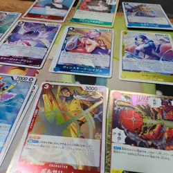 One Piece TCG Cards - Japanese - 40 Cards Bundle with 5 RARE FOIL CARDS - Image 2