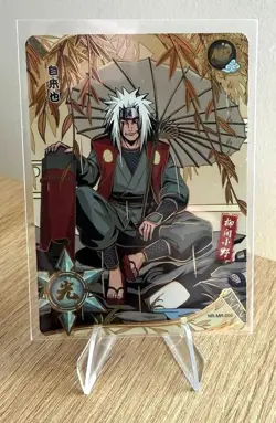 Jiraiya the Gallant NR-MR-056 Naruto Kayou Card Mint Ultra Rare - Image 1