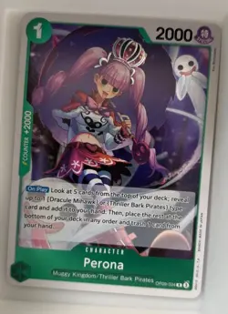 OP09-034 Perona English R One Piece TCG Card Game - Image 1