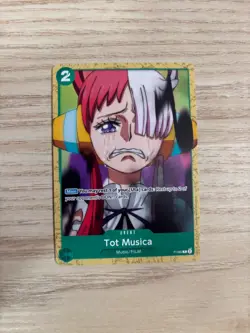 P-060 Tot Musica English PR NM One Piece TCG Card Game - Image 1