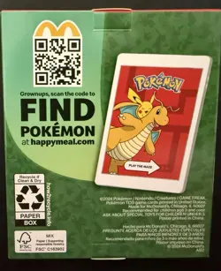 Pokemon Sticker Activity Sheets 2024 McDonalds #1, 2, 3, 4 Happy Meal Pokemon - Image 5