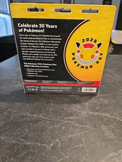 Pokemon Day 2026 Collection Box / Pikachu 30th Anniversary Promo Factory Sealed - Image 2
