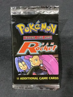 Wizards of the Coast Pokemon TCG Team Rocket Booster Pack - 11 Cards 742818061742 - Image 1