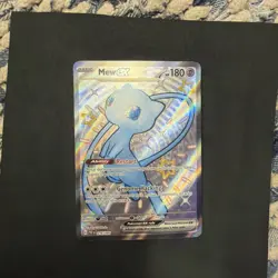 Pokemon TCG Mew EX 216/091 Paldean Fates Full Art Shiny Ultra Rare - Image 1
