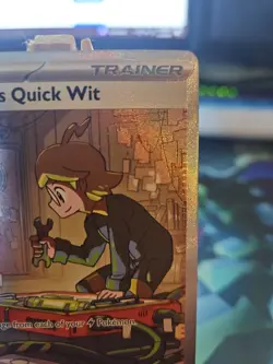 Pokemon TCG Clemont's Quick Wit Card 243/191 Surging Sparks Series NM - Image 3
