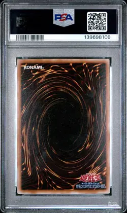 2001 YU-GI-OH! JPN SPELL OF MASK #SM45 DARKLORD MARIE PSA 8 - Image 2