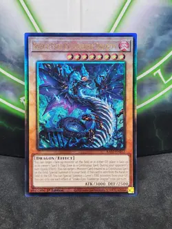 Yugioh Snake-Eyes Flamberge Dragon RA03-EN033 Ultimate Rare 1st Edition NM - Image 1