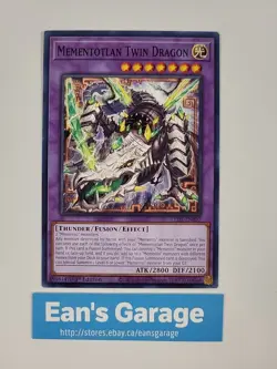 YuGiOh! Mementotlan Twin Dragon 1st Ed LEDE-EN037 Legacy of Destruct common - MN - Image 1