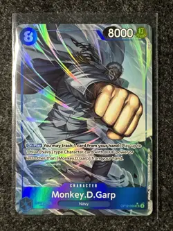 One Piece Monkey.D.Garp OP12-056 (SR) Alt Art English - Image 1