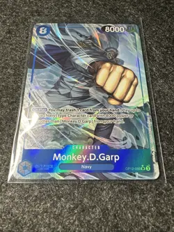 One Piece Monkey.D.Garp OP12-056 (SR) Alt Art English - Image 2