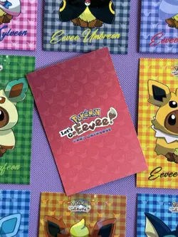 Eevee - Eeveelution Ponchos - Pokemon Let's Go Eevee Card Database Flannel Set - Image 3