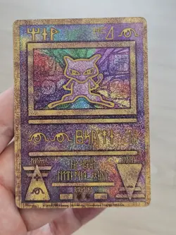 🇰🇷 KOREAN NM Pokemon Card Ancient Mew Mewtwo Strike Back Movie Promo Evolution - Image 1