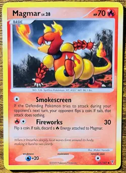 Pokemon Supreme Victors Uncommon Card - Magmar 65/147 - Image 1