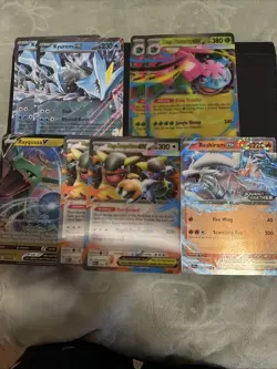 Pokemon Jumbo Card Lot - Mimikyu, Rayquaza, Mega Venusaur Lot Of 29 - Image 1