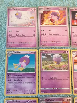 DRIFLOON & DRIFBLIM BUNDLE OF POKEMON CARDS - Image 2