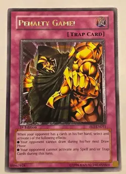 Penalty Game! Yugioh ULTIMATE Rare 1st Edition FET-EN051 NM Original Print Card - Image 1