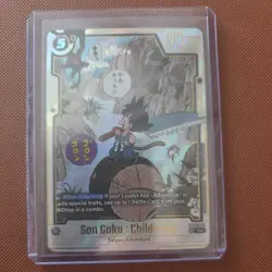 Son Goku : Childhood SB01-053 Alternate Art Dragon Ball Manga Booster Card - Image 1